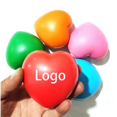 2.7" Heart Stress Reliever