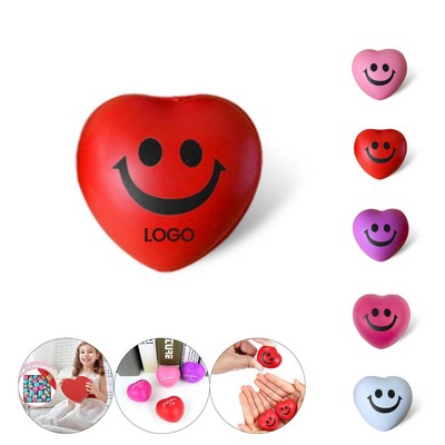 Heart Shaped Smile Stress Ball